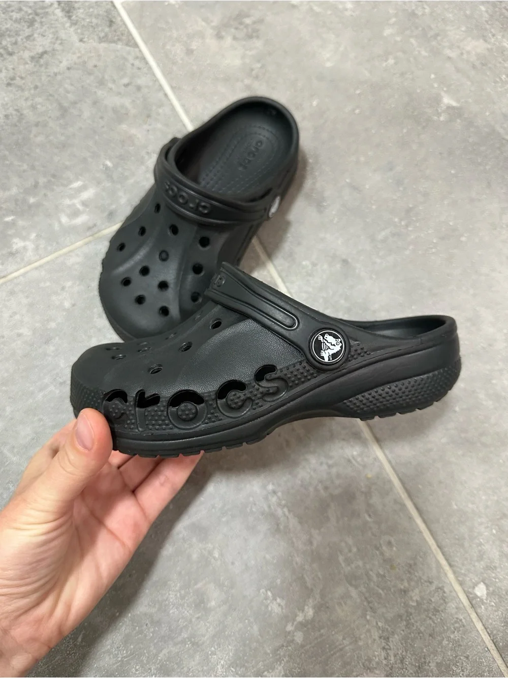 CROCS classic clogs in black